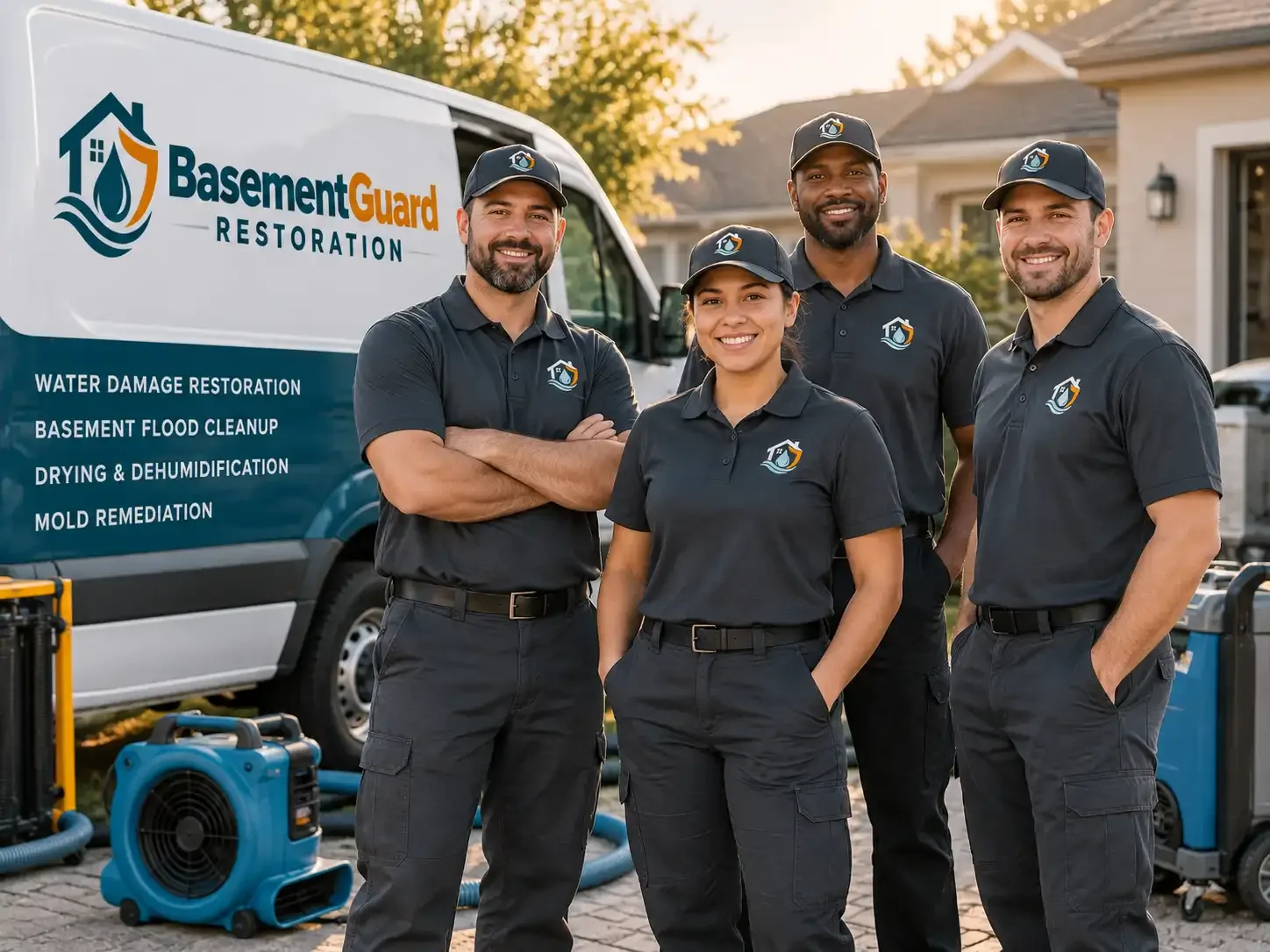 Basement Water Damage Restoration company in Caspar, CA